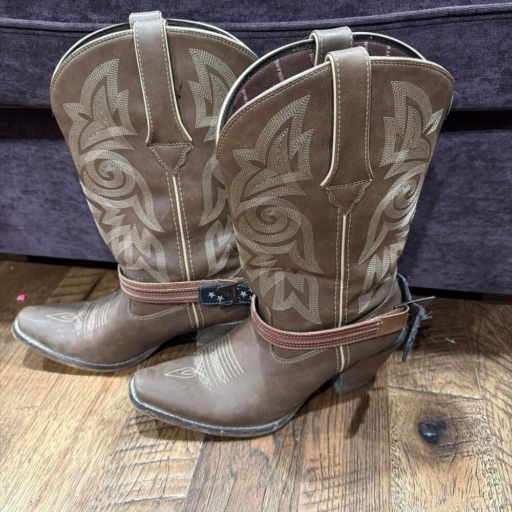 Durango Women's Brown and Tan Boots